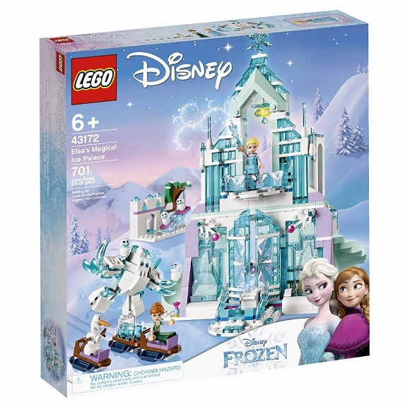 LEGO Disney Magiczny lodowy pałac Elsy 43172