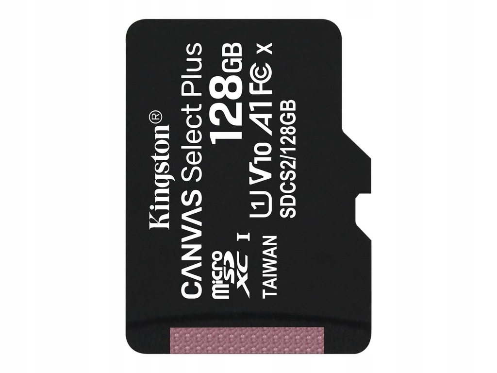 KINGSTON SDCS2/128GBSP Kingston 128GB 128GB micro SDXC Canvas Select Plus