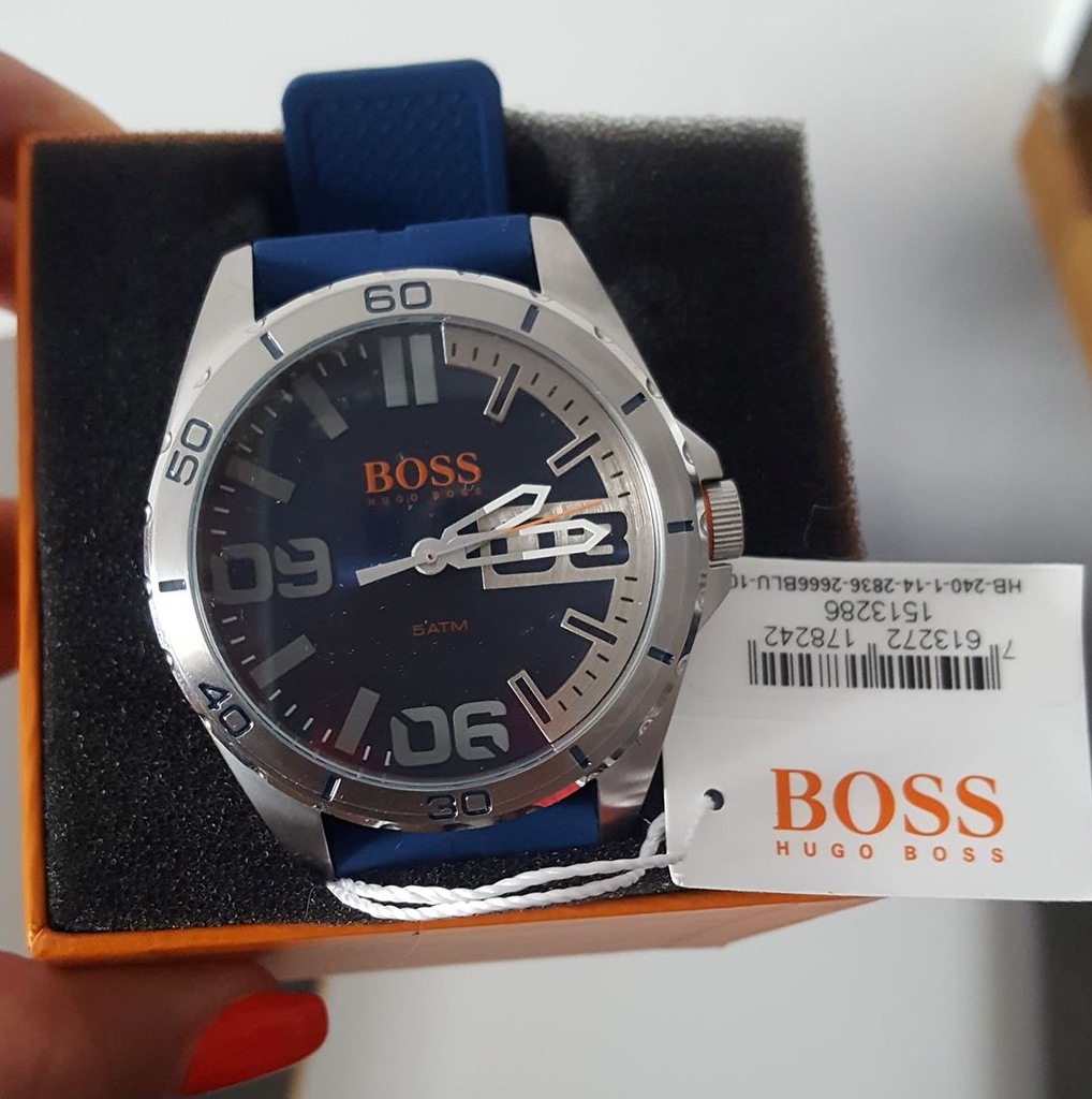 Zegarek Hugo Boss Orange seria Berlin niebieski