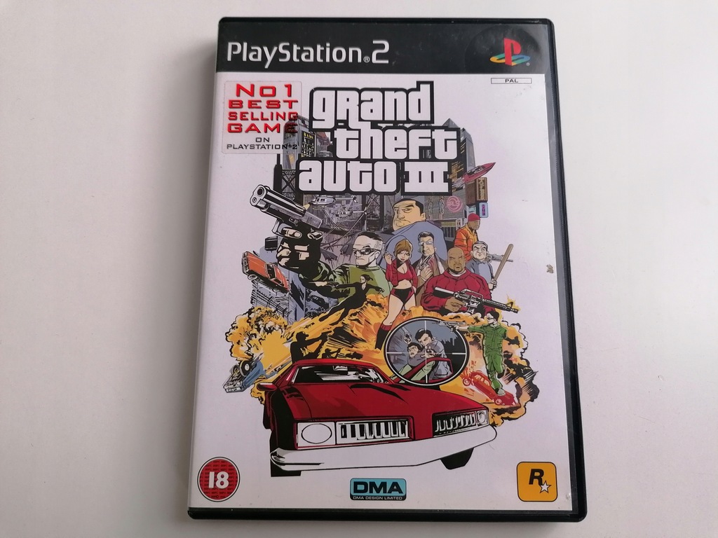 Grand Theft Auto 3 Ps2