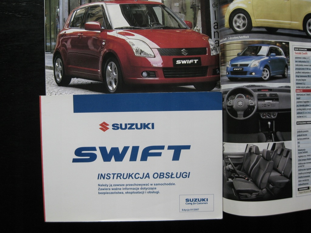 Suzuki Swift Iii Polska Instrukcja Swift 2005-2010 - 7183157859 - Oficjalne Archiwum Allegro