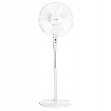 Adler Fan AD 7323w Stand Fan, Number of speeds 3, 90 W, Oscillation, Diamet