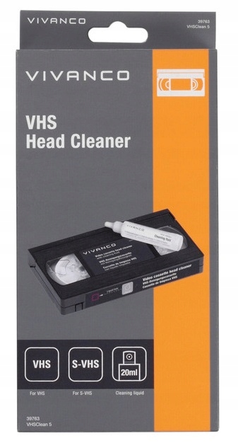 Купить Чистящая кассета VHS/S-VHS VIVANCO Clean 5 Качество: отзывы, фото, характеристики в интерне-магазине Aredi.ru