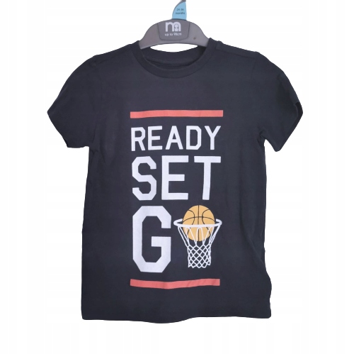 bluzeczka t-shirt MOTHERCARE 98 nadruk koszykówka