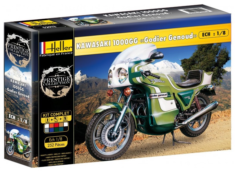 Motocykl Kawasaki 1000G zestaw do sklejania Heller