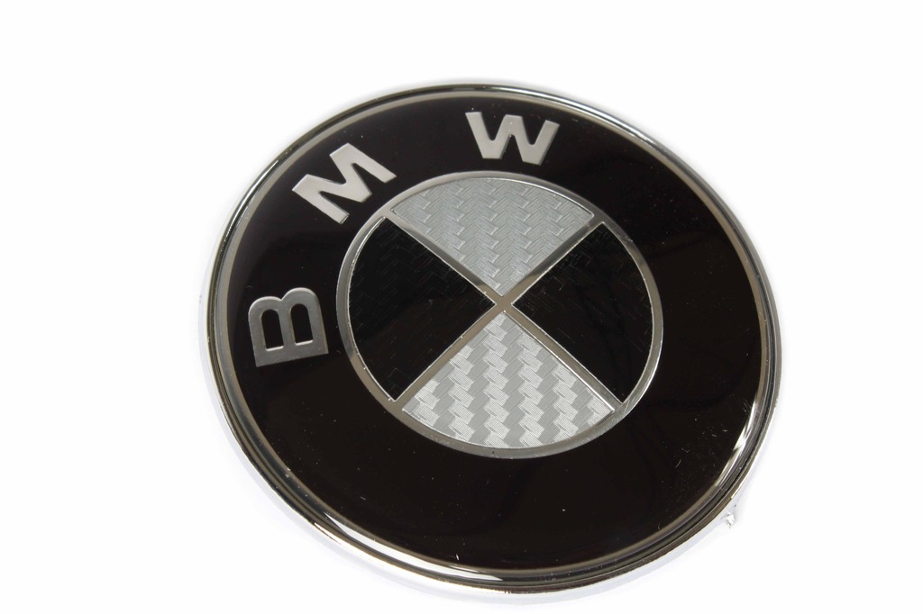 BMW Znaczek Emblemat na maskę 82mm Carbon Z1 Z3
