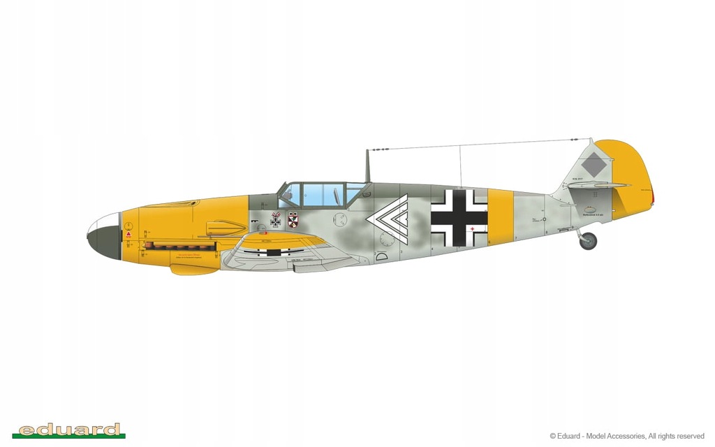 Купить ЭДУАРД R0014 1:48 Messerschmitt Bf 109F Dual Combo: отзывы, фото, характеристики в интерне-магазине Aredi.ru
