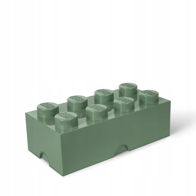 Pojemnik klocek LEGO Brick 8 (Oliwkowy)