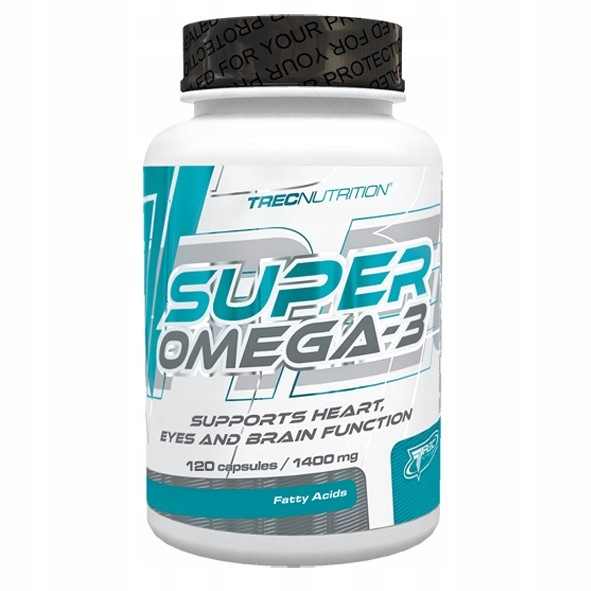 TREC Super Omega-3 - KWASY TŁUSZCZOWE 120 kaps.