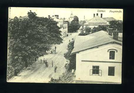 Ustroń, ul. Główna, ok. 1910 r