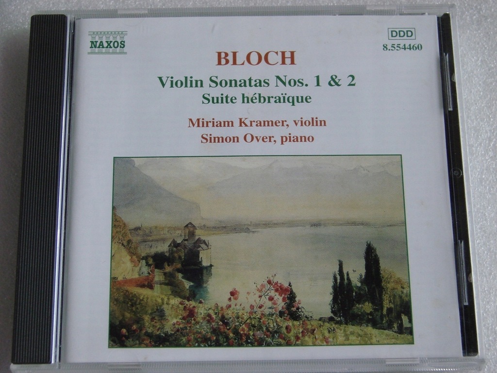 Ernest Bloch – Violin Sonatas 1 2 Kramer Over CD