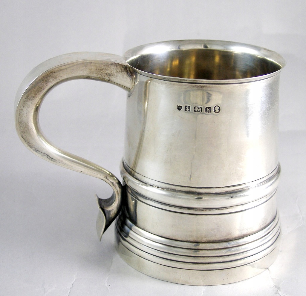 KUFEL ANGLIA połowa XIX w. SREBRO pr.925