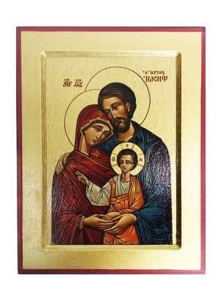 Ikona Św. Rodzina 17x13cm (w... - 61878