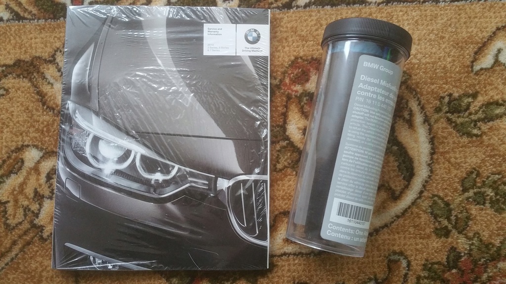 Adblue ad blue bmw 5 f10 f11 14 adapter instrukcja - 9415701753 ...