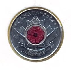 25 centów Canada z 2004r