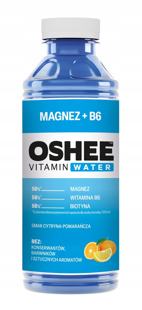 Napój Oshee Magnez + B6 555 ml