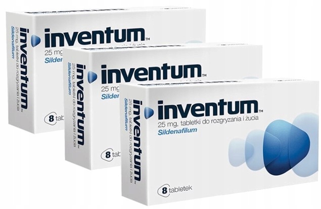 Inventum 24tabl. 25mg sildenafil erekcja potencja