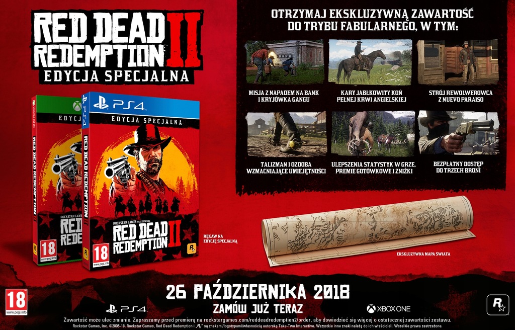 Купить Специальное издание Red Dead Redemption 2 (PS4): отзывы, фото и ...