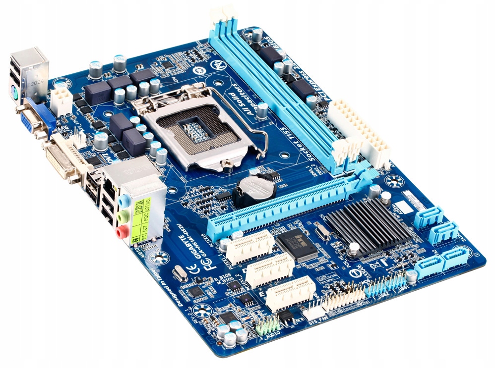 Gigabyte ga h61m s2pv схема напряжения Купить Gigabyte h61m-ds2v LGA1155 Sandy Ivy i3 i5 i7 mATX: отзывы, фото и характ