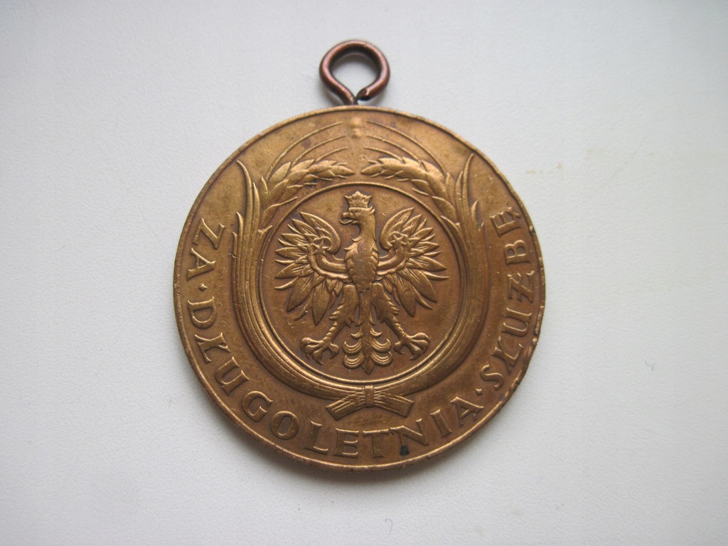 medal ZA DŁUGOLETNIĄ SŁUŻBĘ X II PR