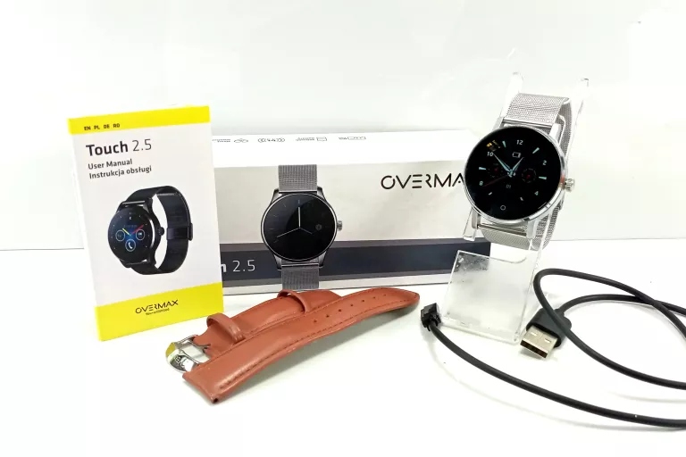 SMARTWATCH OVERMAX TOUCH 2.5 SREBRNY