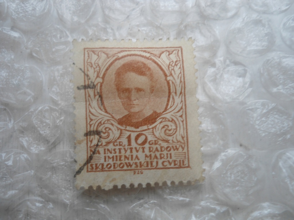 ZNACZEK KWESTARSKI MARIA SKLODOWSKA-CURIE 10GR