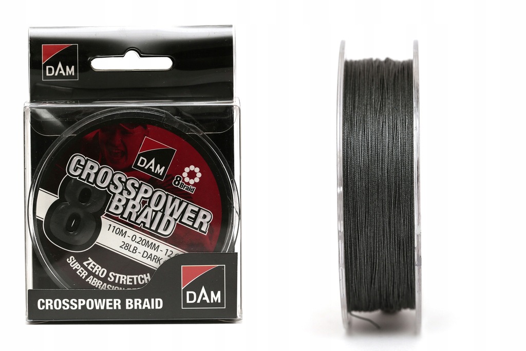 PLECIONKA DAM CROSSPOWER 8 BRAID 110m-0,20mm