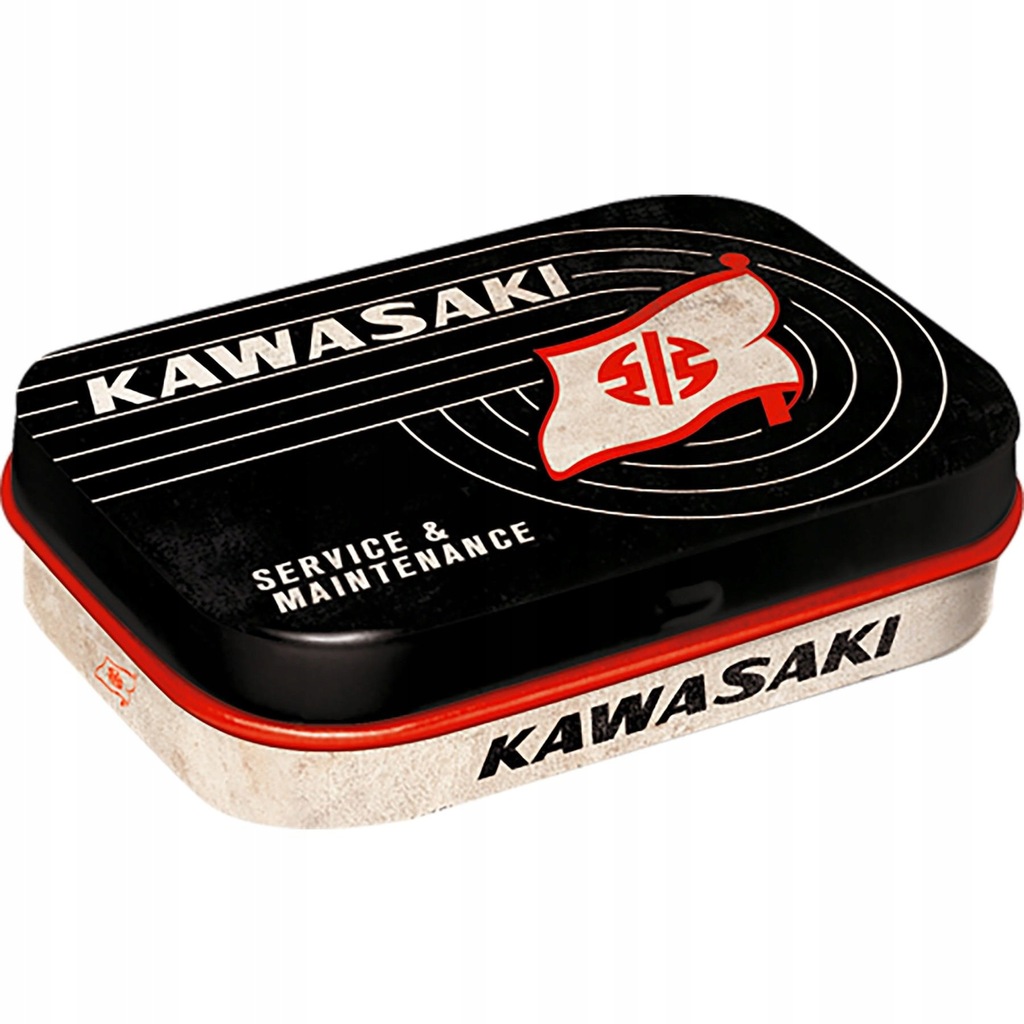Pudełko na pigułki Kawasaki wraz z Pastylkami