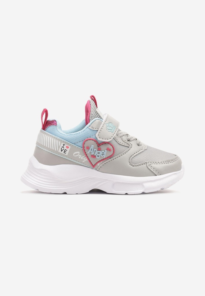 Born2Be Szaro-Niebieskie Buty Sportowe