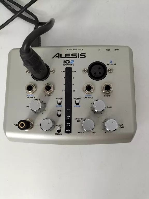 ALESIS IO2 EXPRESS 24-BITOWY INTERFEJS AUDIO USB