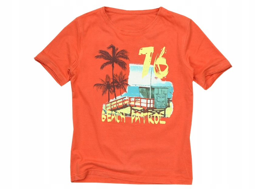 CHEROKEE T-SHIRT BEACH PATROL NADRUK 122