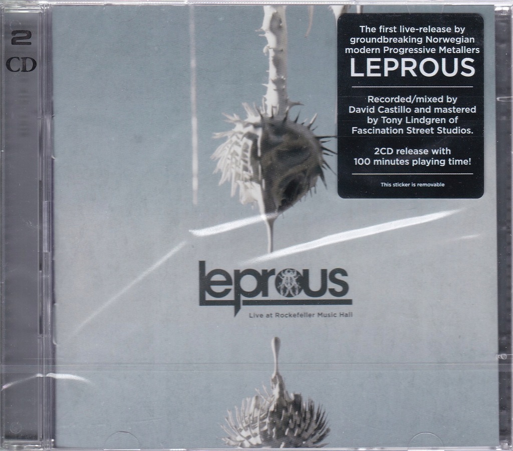 2 CD- LEPROUS- LIVE AT ROCKEFELLER MUSIC HALL