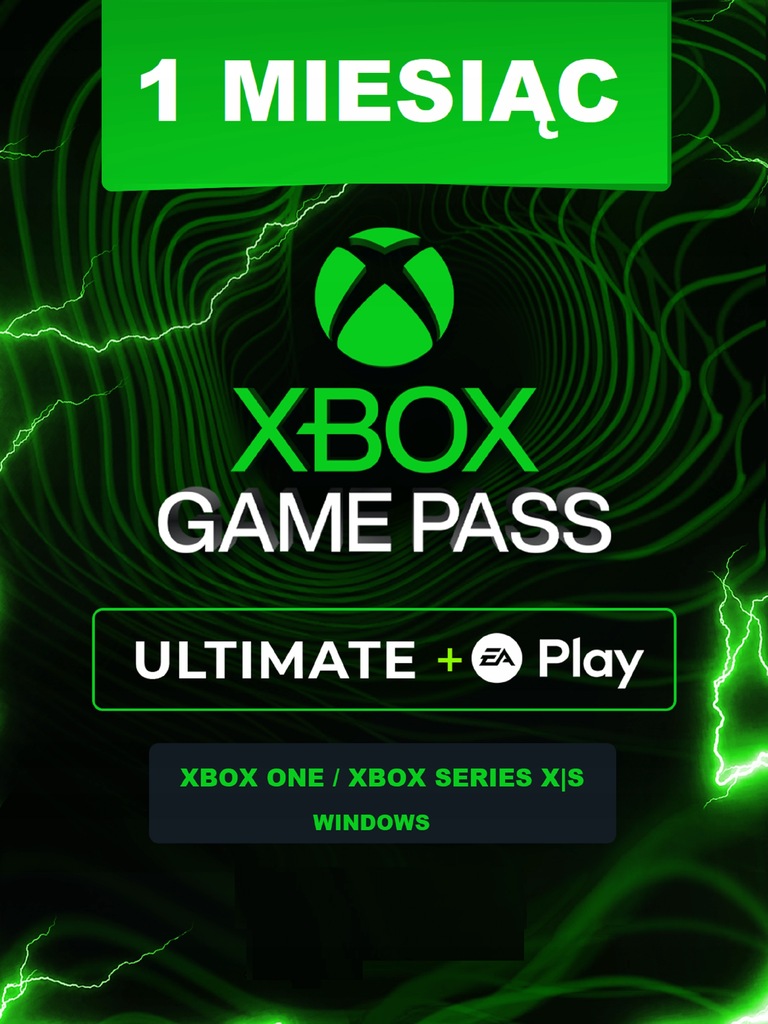XBOX GAME PASS ULTIMATE 1 MIESIĄC (+1*) | BEZ KARTY | STARE i NOWE KONTA |