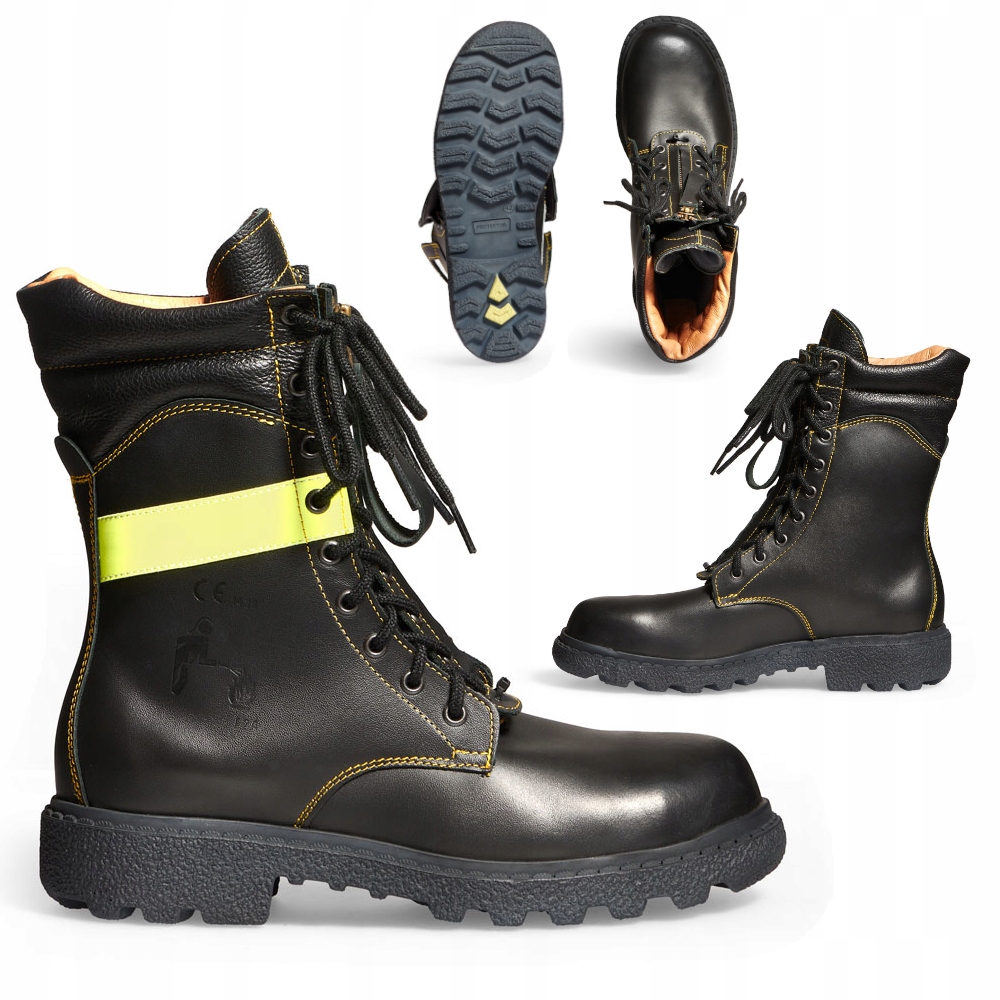 Buty strażackie Protektor ZERTIX 01-110428A r. 46