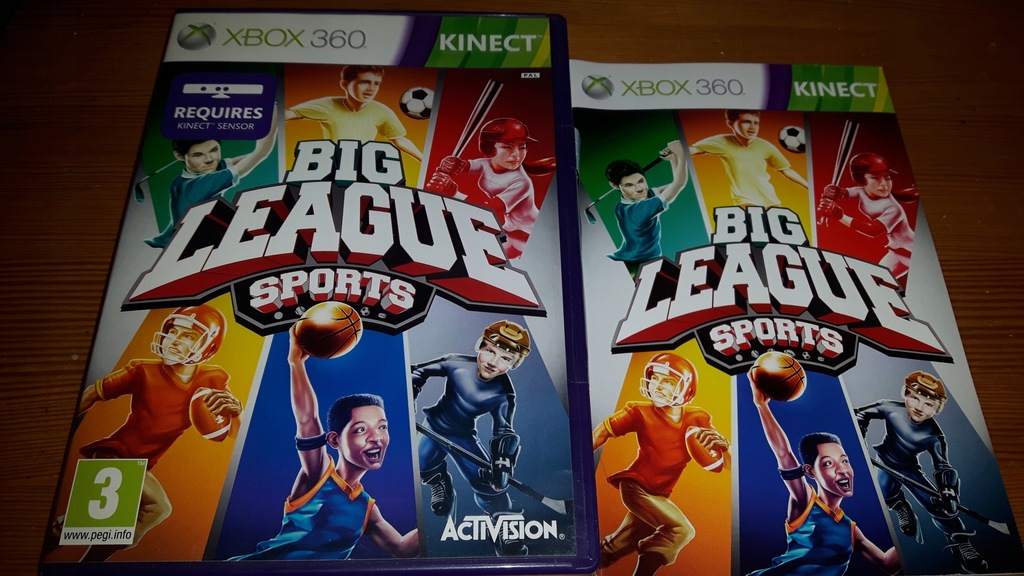 BIG LEAGUE SPORTS - GRA NA XBOX 360 - KINECT