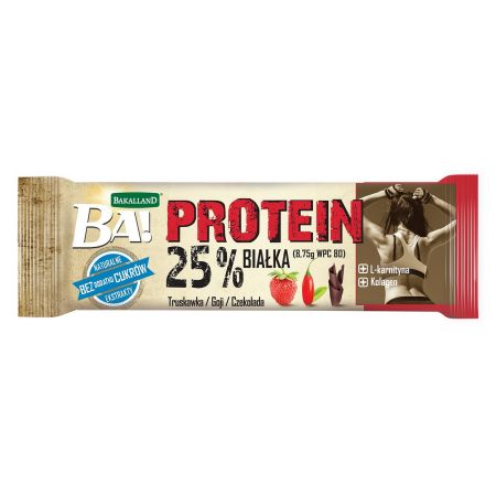 Baton Proteinowy Truskawka i Goji 35 g