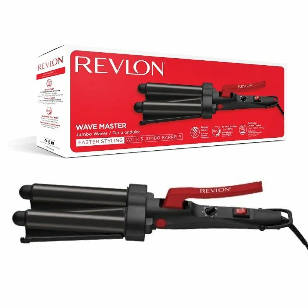 Falownica do włosów fryzury 3 wałki lokówka Revlon RVIR3056UKE