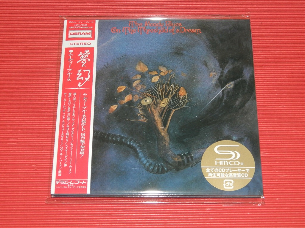 MOODY BLUES On Threshold of.. SHM-CD JAPAN mini Lp