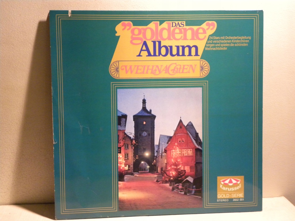 Купить 2 LP DAS GOLDENE ALBUM WEIHNACHTEN EX-: отзывы, фото, характеристики в интерне-магазине Aredi.ru