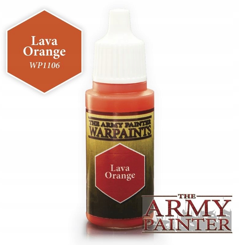 Farbka Army Painter Lava Orange