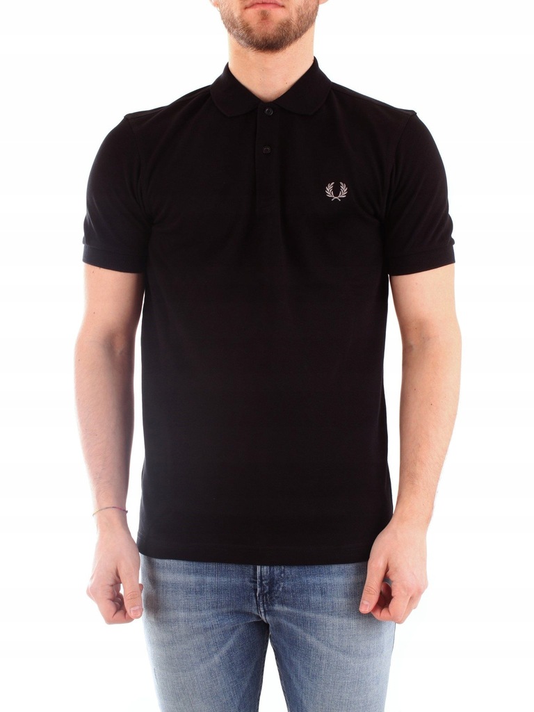 FRED PERRY MĘŻCZYZN CZARNY KOSZULKI POLO M INT