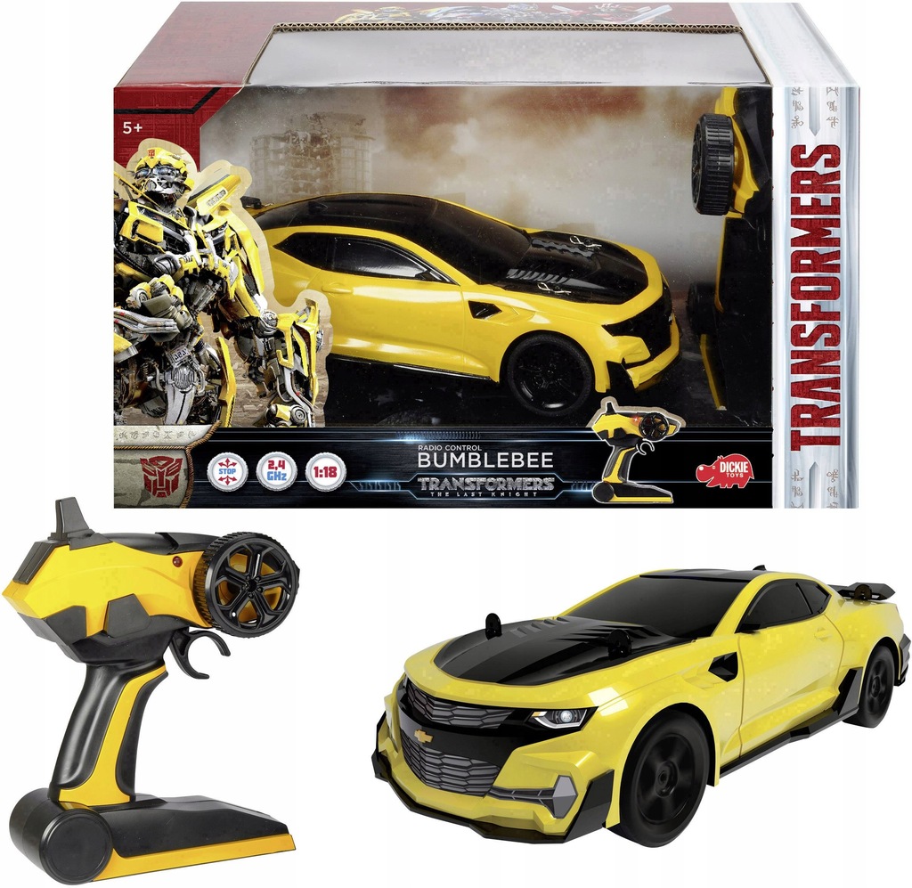Dickie Toys RC Transformers Bumblebee 1:18 RC 24cm