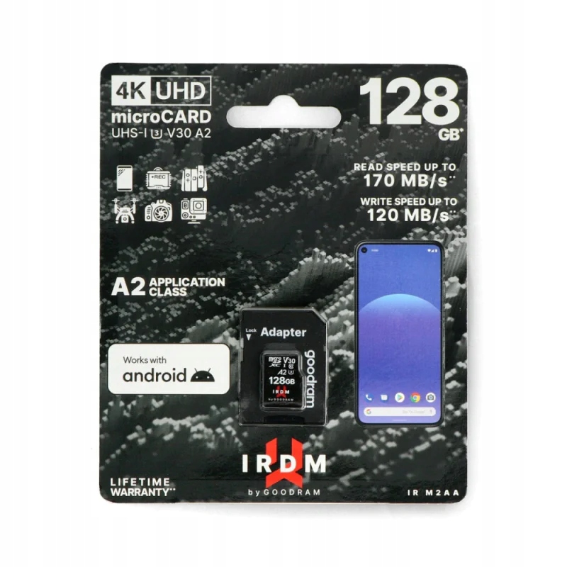 Karta pamięci GOODRAM 128 GB Adapter