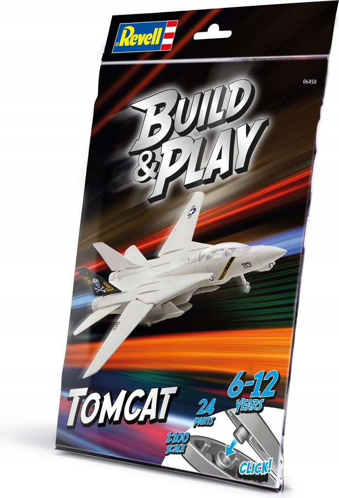Build & Play F-14 Tomcat Skala 1/100
