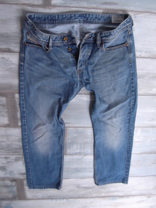 DIESEL LARKEE przecierane jeans męskie W34L30