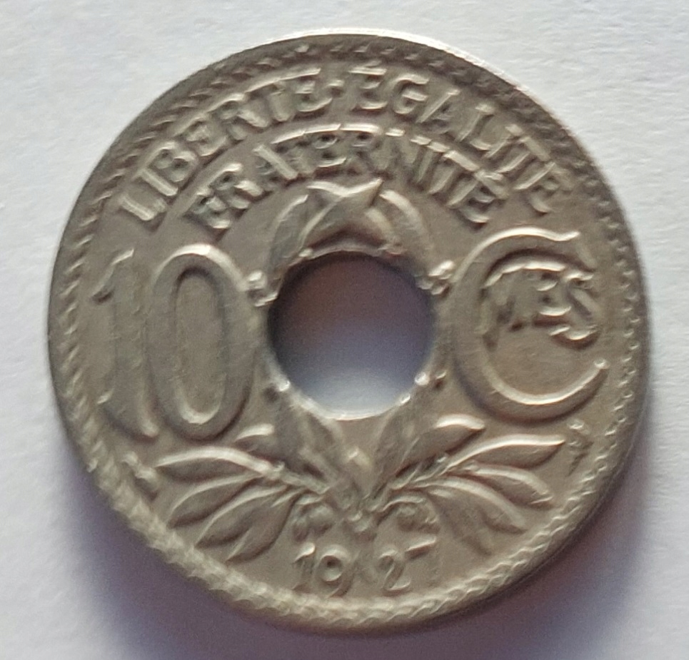 Francja 10 centymów 1927