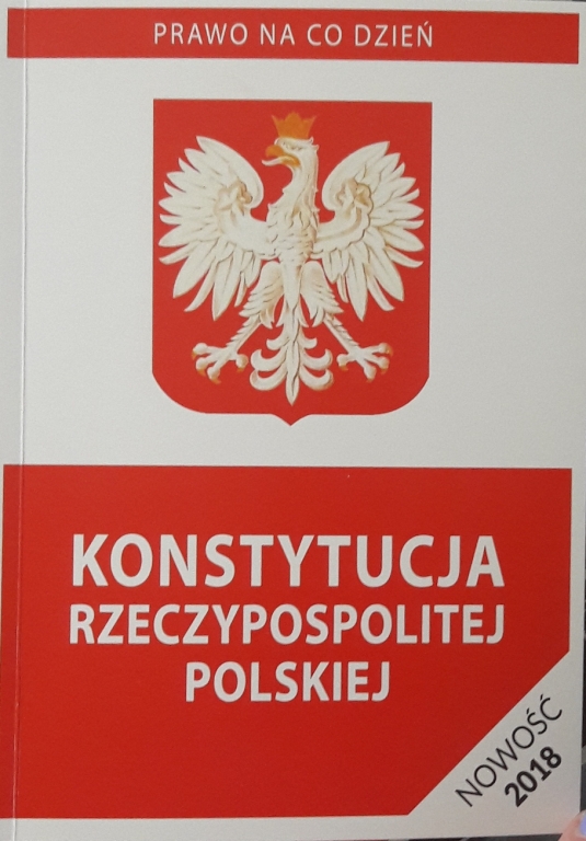 prof. ADAM STRZEMBOSZ -AUTOGRAF W KONSTYTUCJI !