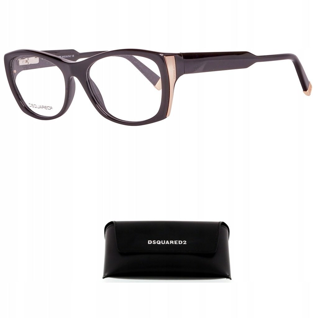 Oprawki damskie Dsquared2 DQ5077 Black Komplet