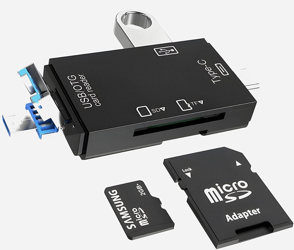 Купить Устройство чтения SD-карт MICROSD USB MICRO USB USB-C 5 в 1: отзывы, фото, характеристики в интерне-магазине Aredi.ru