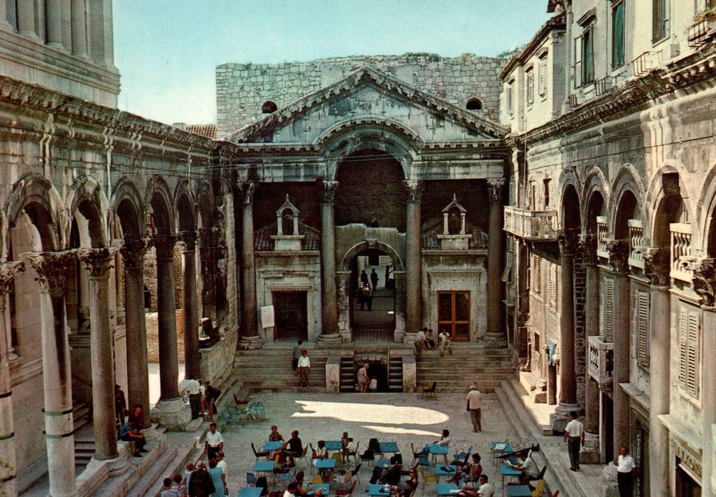 Pocztówka / Chorwacja / Split